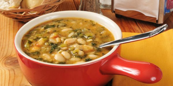White bean soup recipe image
