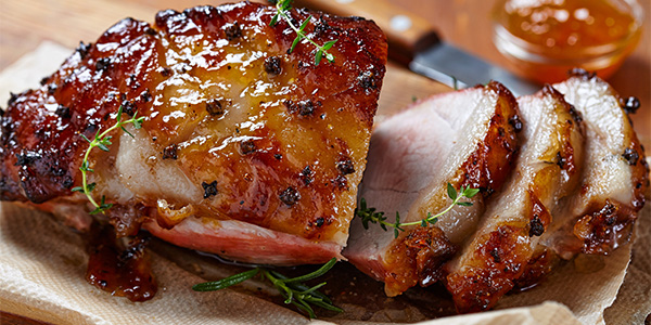 Slow Cooker Glazed Ham - OBee Credit Union in Olympia Wa