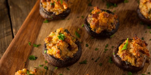 Sausage Stuffed Mushrooms