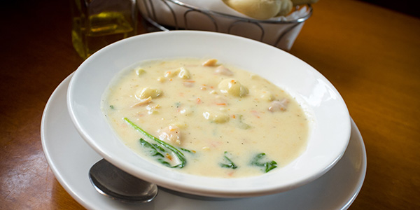 Olive Garden Chicken & Gnocchi Soup - OBee Credit Union in Olympia Wa