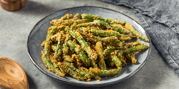 Crispy Parmesan Green Beans